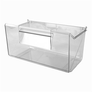 Skuffe til nederst i skabsfryser fra Electrolux og Aeg.